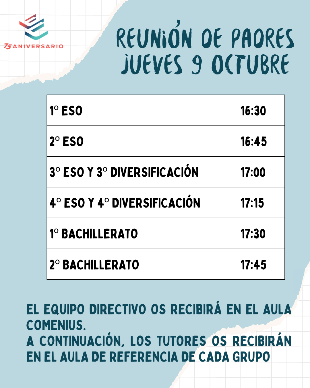 Reunión de familias 2025